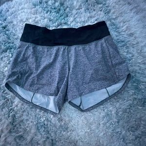 Grey Lululemon shorts. worn once.
